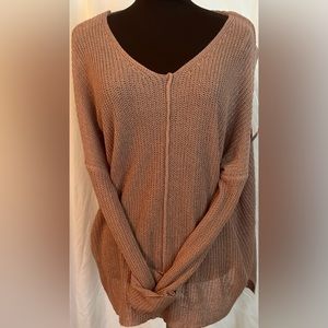 Blush Lulu’s sweater